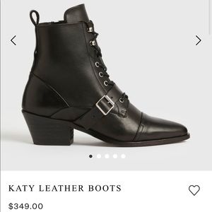 All Saints Katy Boot Size 38